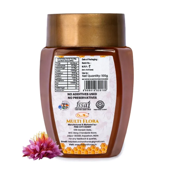 Orchard Multiflora Honey 100gm Pack of 2 - Image 4