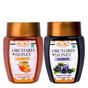 Orchard Honey Combo Pack Jamun & Premium 100Gm Pack of 2
