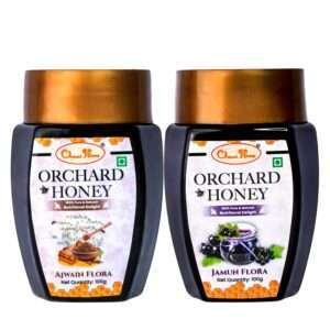 Orchard Jamun & Ajwain Flora Honey 100Gm Combo Pack of 2