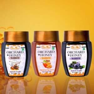 orchard honey combo pack jamun ajwain premium 100gm pack of 3