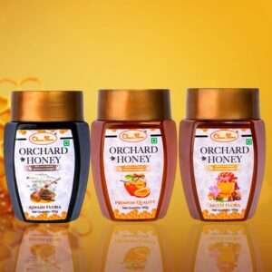 Orchard Honey Combo Pack Ajwain Multi & Premium 100Gm Pack of 3