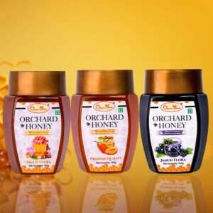 Orchard Honey Combo Pack Jamun Multi & Premium 100Gm Pack of 3