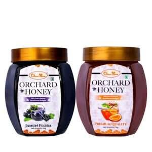 Orchard Jamun Flora & Premium Quality Honey 1kg Combo Pack of 2