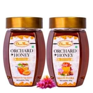 Orchard Multi Flora & Premium Quality Honey 250Gm Combo Pack of 2