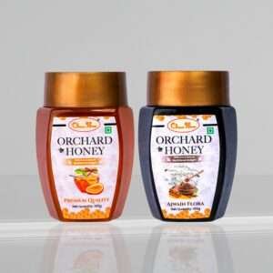 Orchard Ajwain Flora & Premium Quality Honey 100Gm Combo Pack of 2
