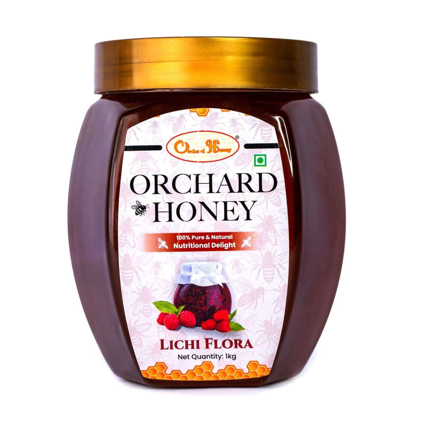 Orchard Jamun & Lychee Flora Honey 1kg Combo Pack of 2 - Image 3