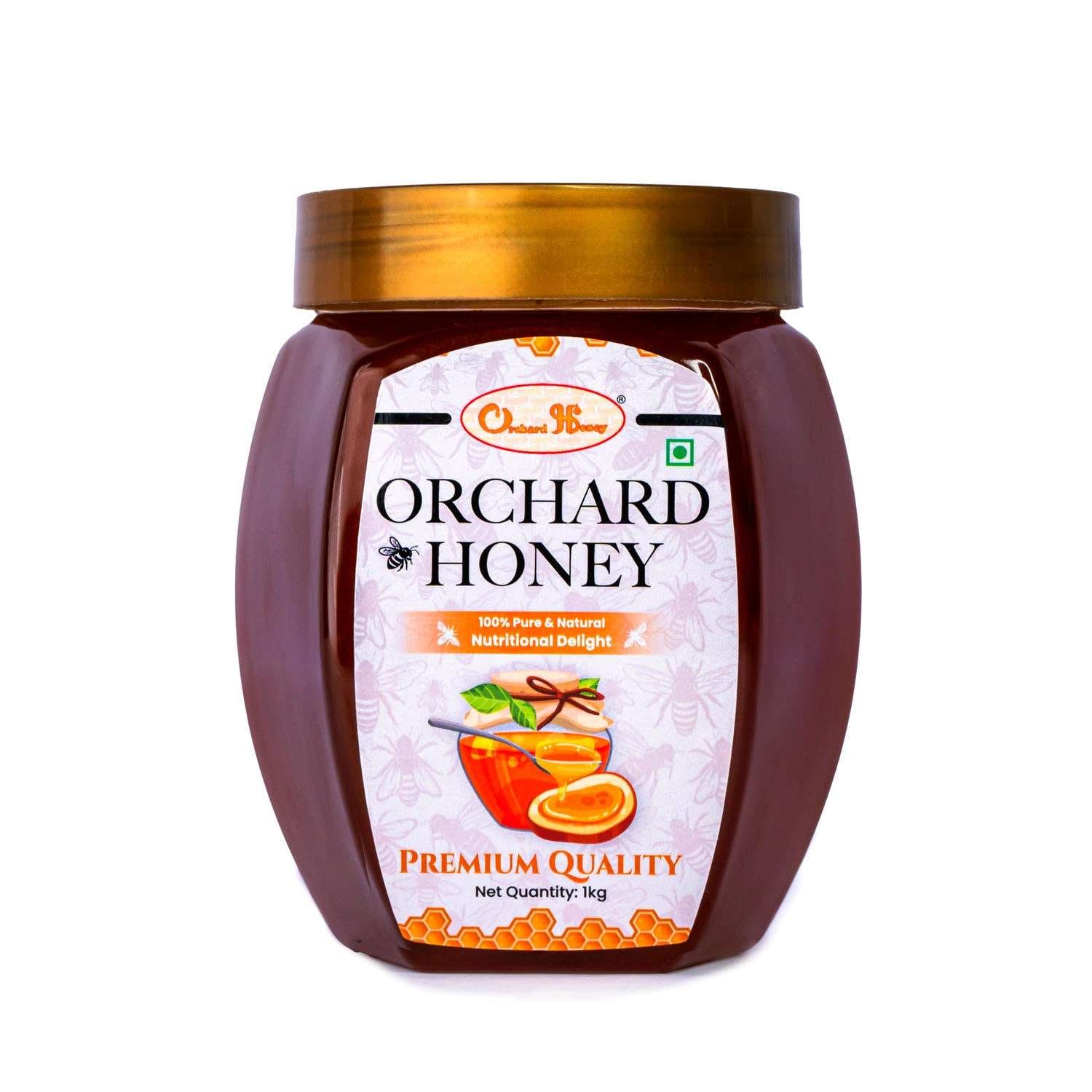 Orchard Lychee Flora & Premium Quality Honey 1kg Combo Pack of 2 - Image 3