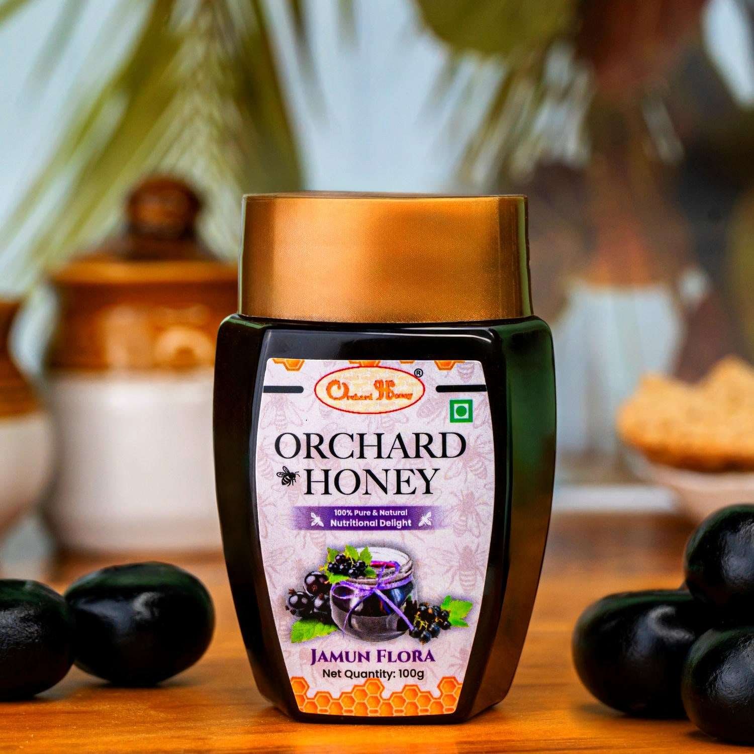 Orchard Honey Combo Pack Jamun & Premium 100Gm Pack of 2 - Image 4