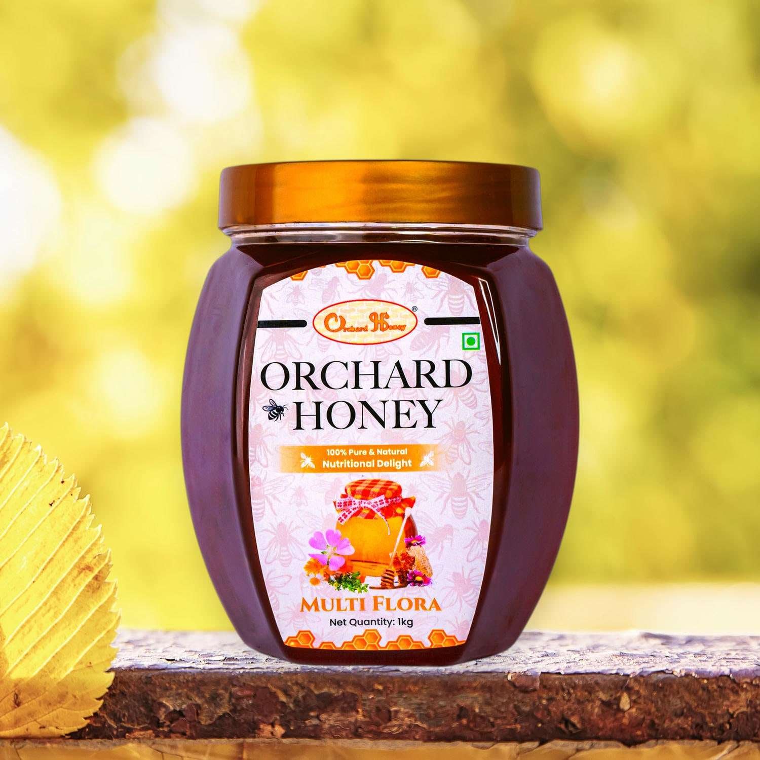 Orchard Jamun & Multi Flora Honey 1kg Combo Pack of 2 - Image 5