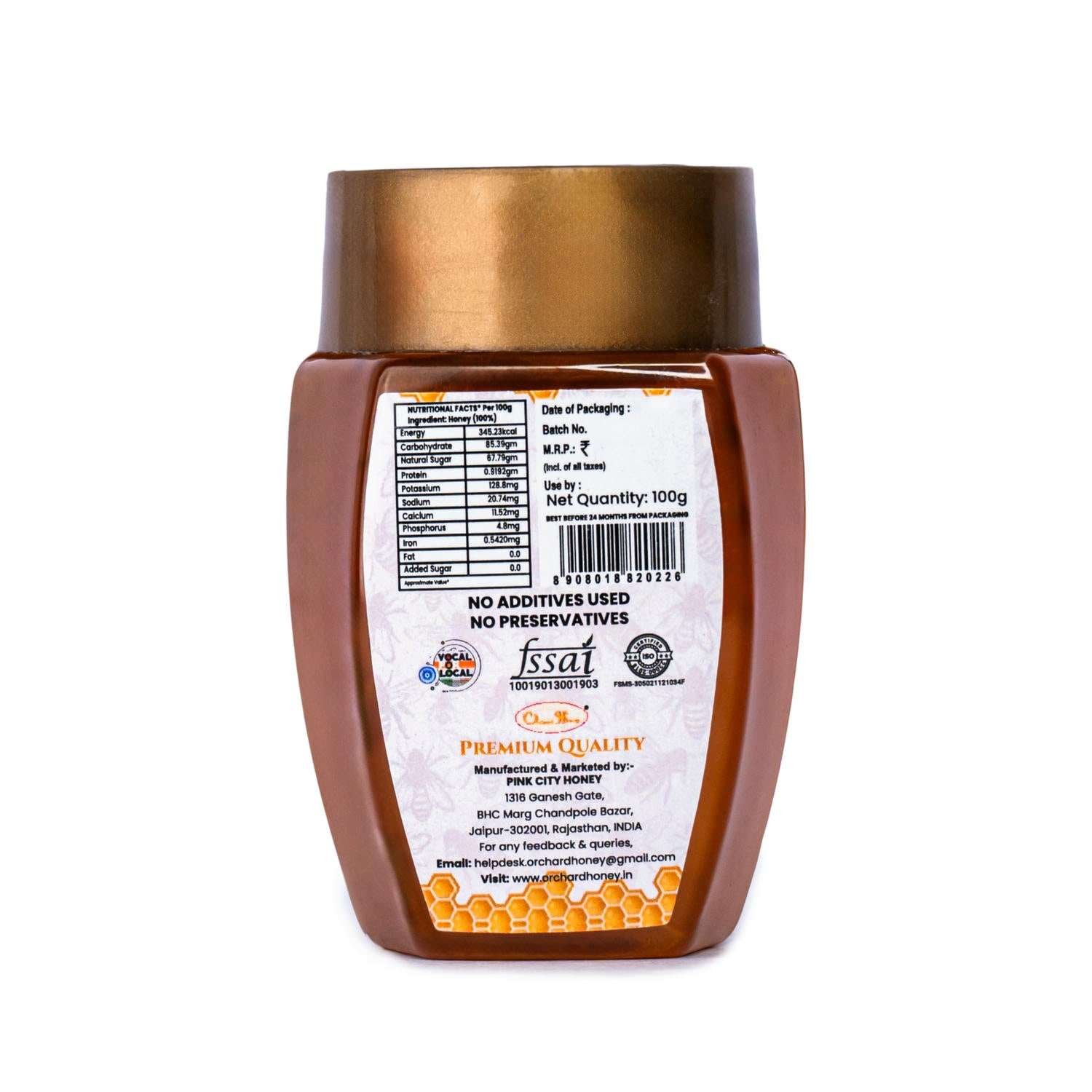 Orchard Honey Combo Pack Jamun & Premium 100Gm Pack of 2 - Image 6