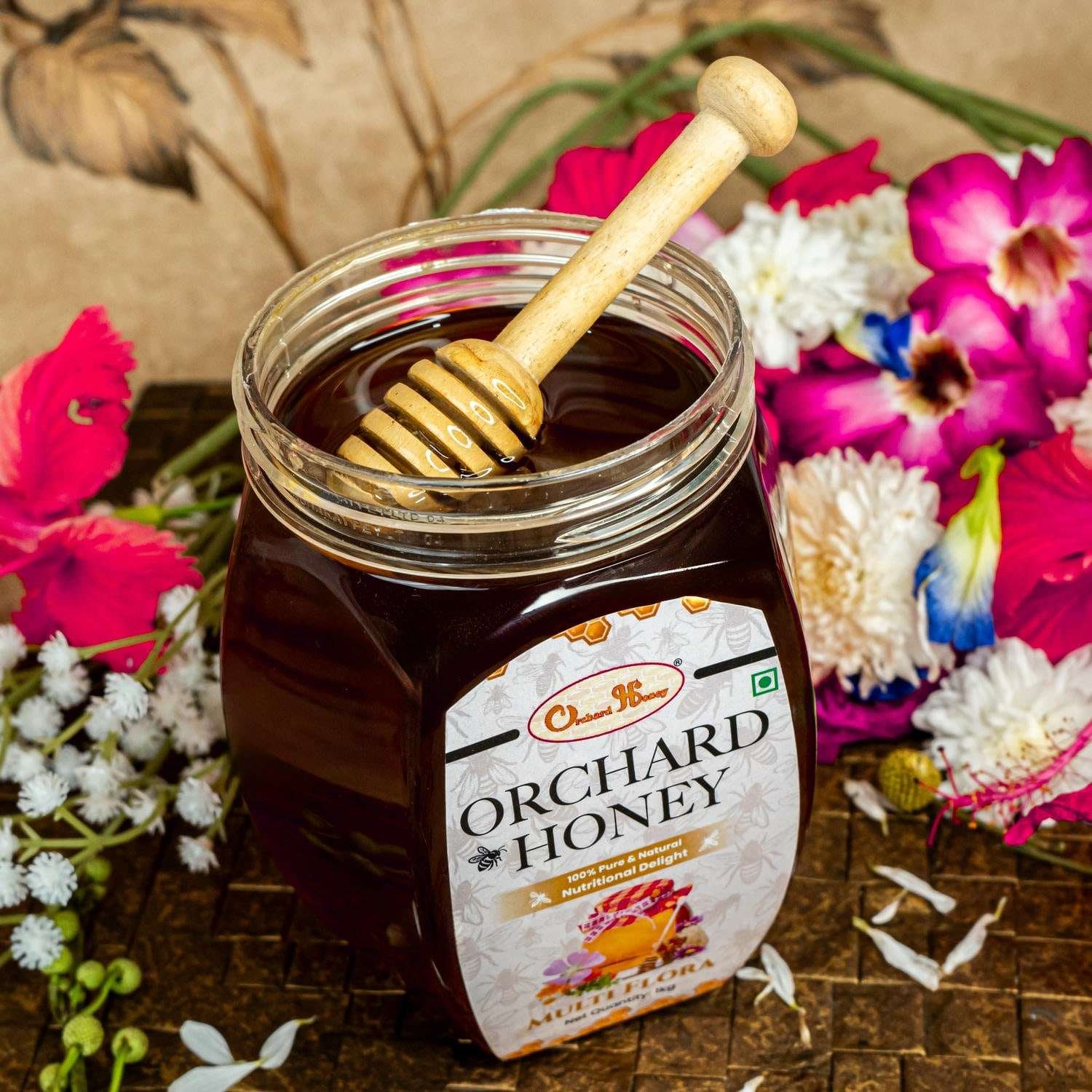 Orchard Jamun & Multi Flora Honey 1kg Combo Pack of 2 - Image 8