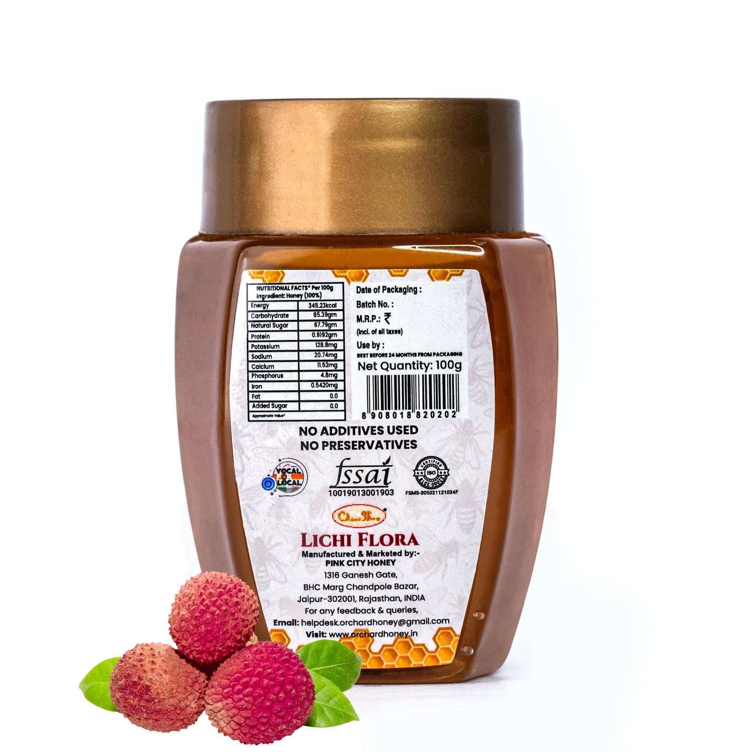 Orchard Jamun & Lychee Flora Honey 100Gm Combo Pack of 2 - Image 8