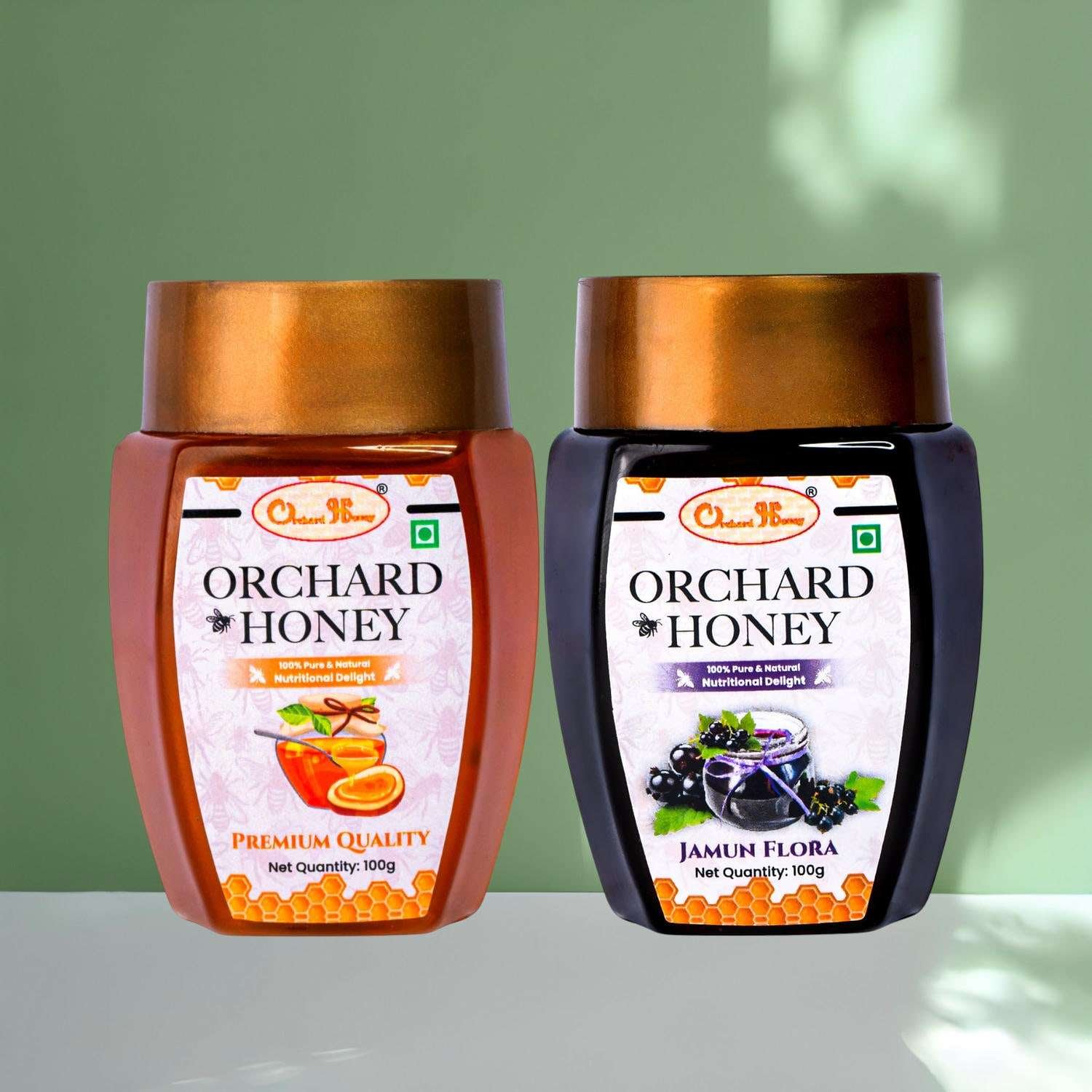 Orchard Honey Combo Pack Jamun & Premium 100Gm Pack of 2 - Image 8