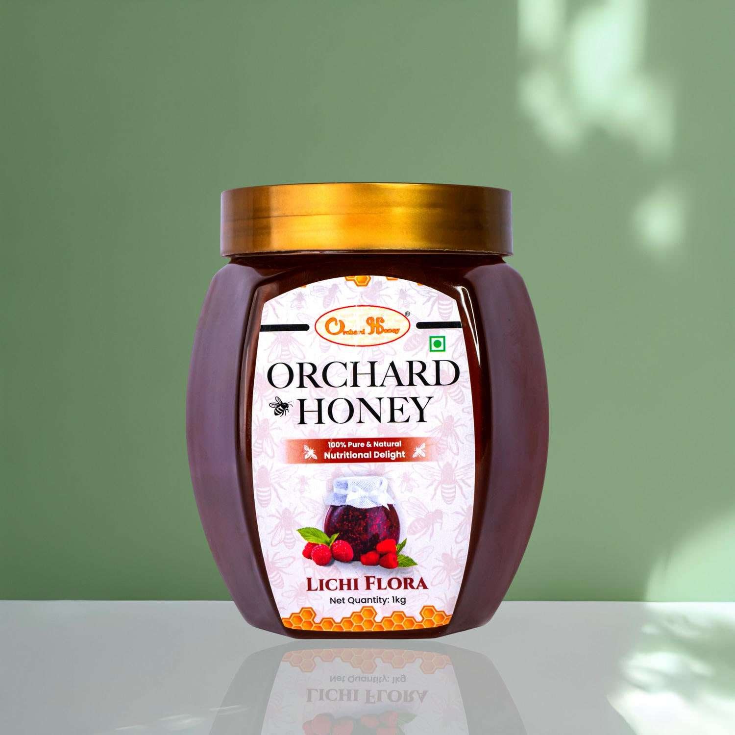 Orchard Ajwain & Lychee Flora Honey 1kg Combo Pack of 2 - Image 9