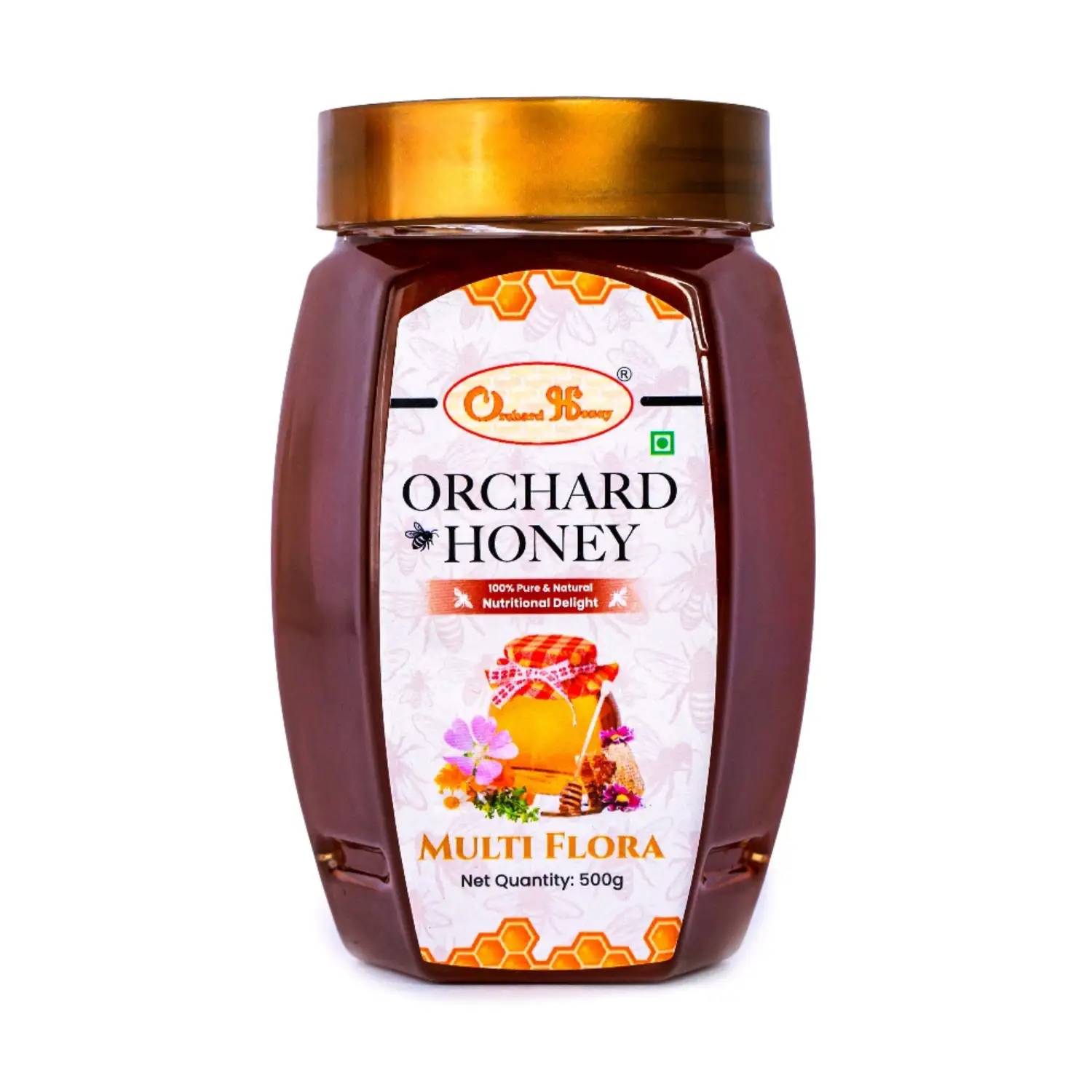 Orchard Ajwain & Multi Flora Honey 500Gm Combo Pack of 2 - Image 2