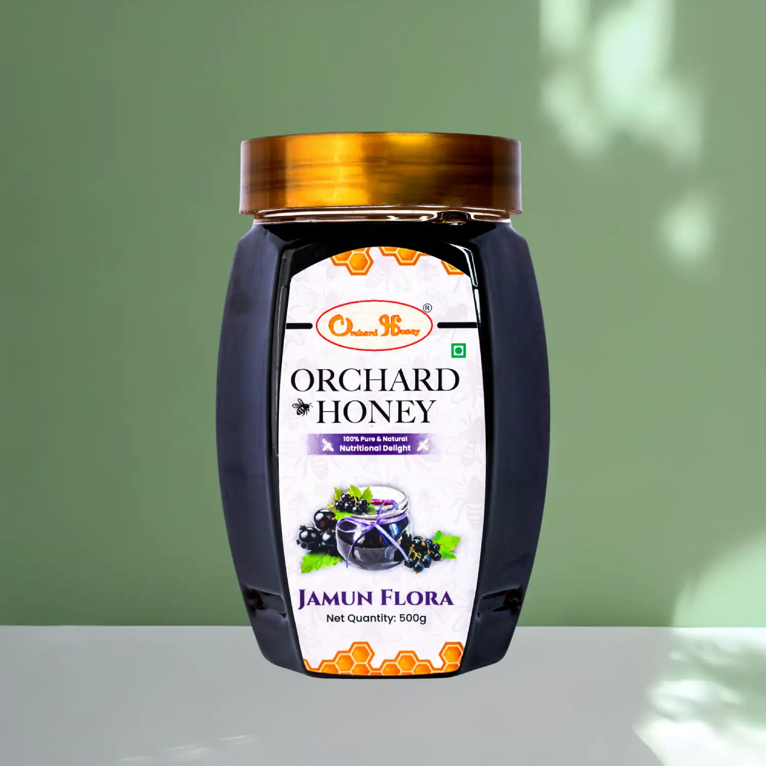 Orchard Jamun & Multi Flora Honey 500Gm Combo Pack of 2 - Image 5