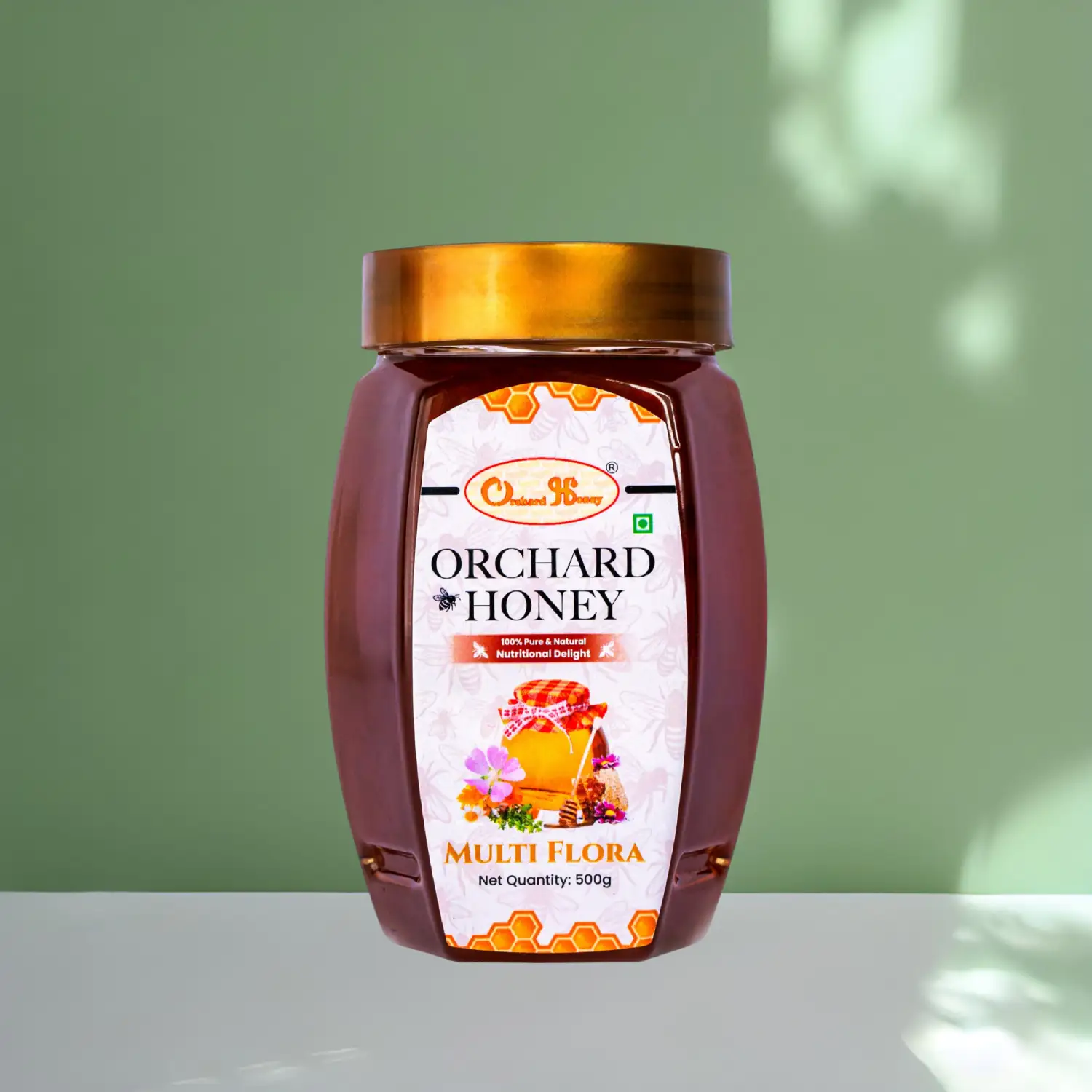 Orchard Jamun & Multi Flora Honey 500Gm Combo Pack of 2 - Image 4