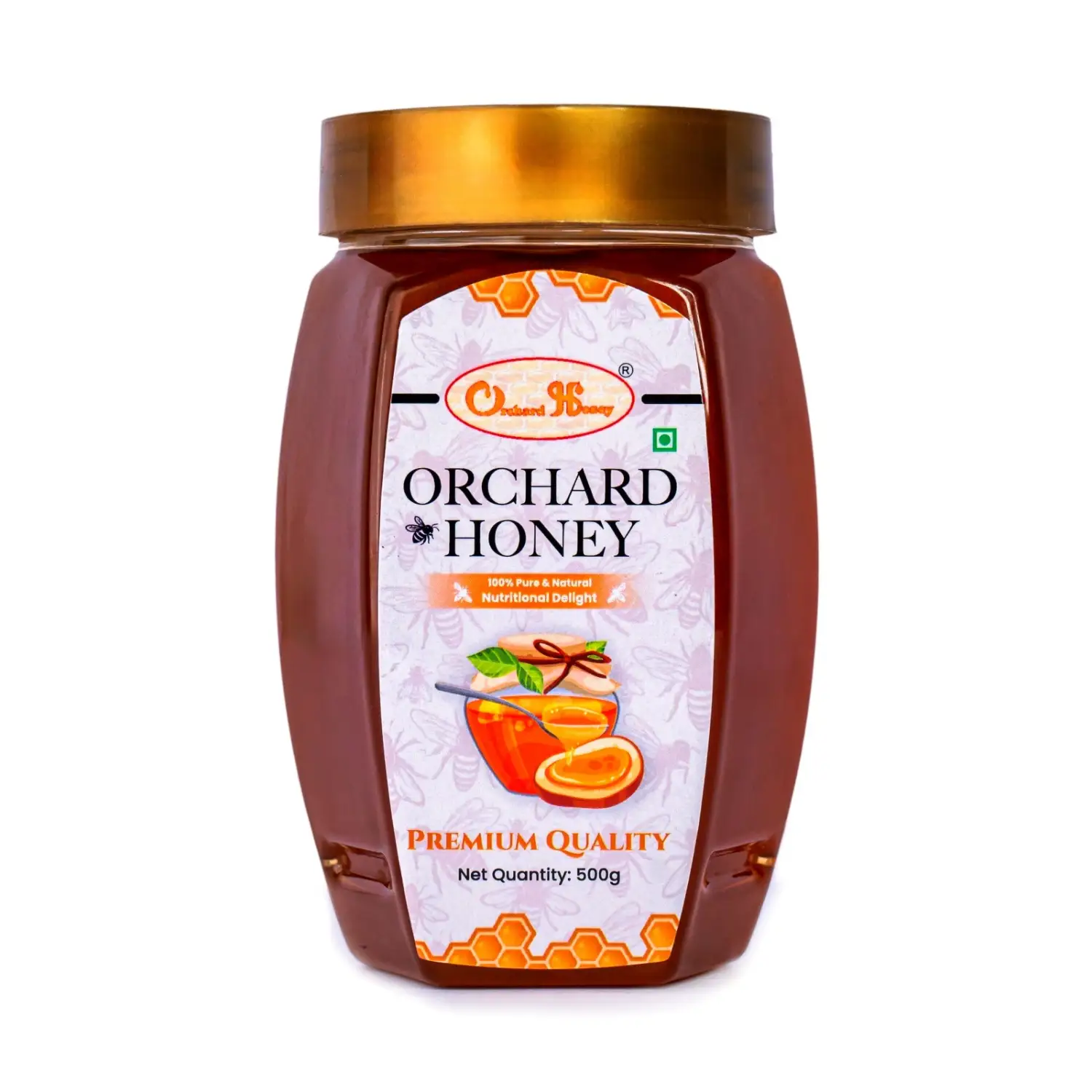 Orchard Multi Flora & Premium Quality Honey 500Gm Combo Pack of 2 - Image 2