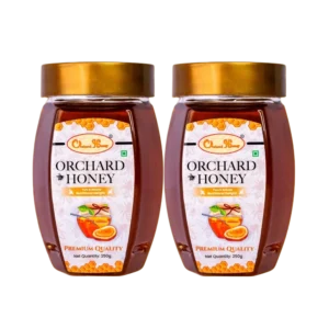 Orchard Premium Quality Honey 250gm Pack of 2