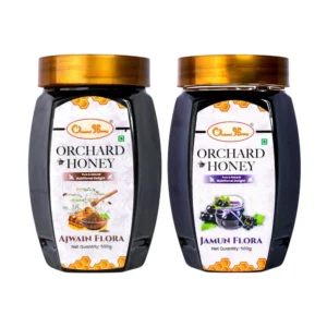 Orchard Jamun & Ajwain Flora Honey 500Gm Combo Pack of 2