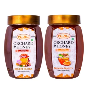 Orchard Multi Flora & Premium Quality Honey 500Gm Combo Pack of 2