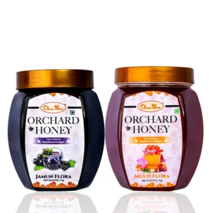 Orchard Jamun & Multi Flora Honey 1kg Combo Pack of 2