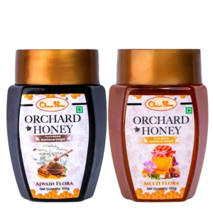 Orchard Ajwain & Multi Flora Honey 100Gm Combo Pack of 2