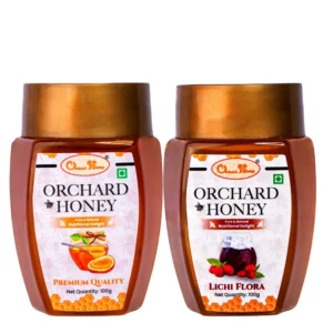 Orchard Lychee Flora & Premium Quality Honey 100Gm Combo Pack of 2