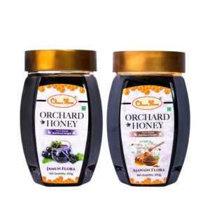 Orchard Jamun & Ajwain Flora Honey 250Gm Combo Pack of 2