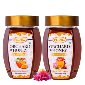 Orchard Multi Flora & Premium Quality Honey 250Gm Combo Pack of 2