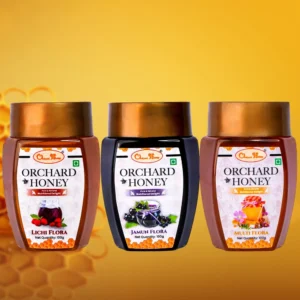 Orchard Honey Combo Pack Jamun Multi & Lychee 100Gm Pack of 3