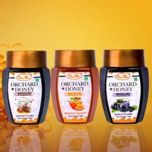 orchard honey combo pack jamun ajwain premium 100gm pack of 3